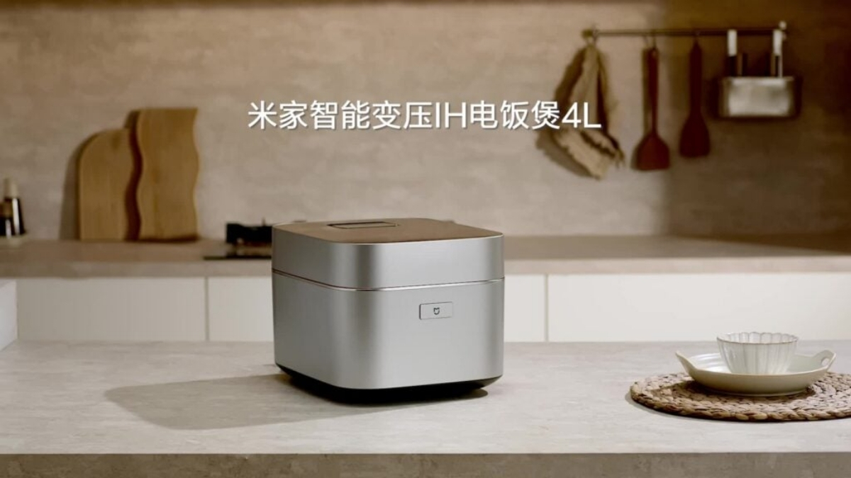 Mẫu nồi cơm điện thông minh đầu tiên của Xiaomi sử dụng công nghệ đốt nóng trong (Induction Heating)