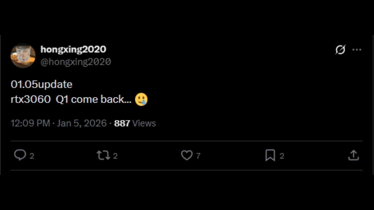 NVIDIA được cho là đang lên kế hoạch tái khởi động dây chuyền sản xuất mẫu card đồ họa GeForce RTX 3060 vào quý 1 năm 2026