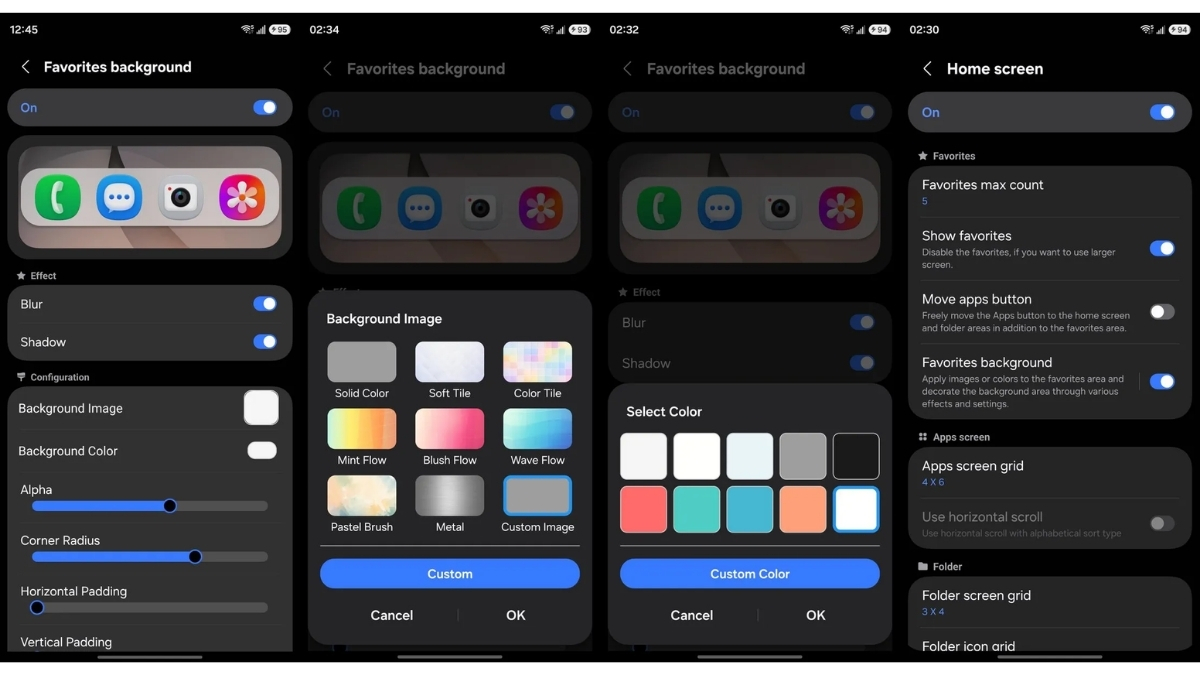 Những thay đổi lớn dành cho thanh Dock ở dưới cùng màn hình trên One UI 9