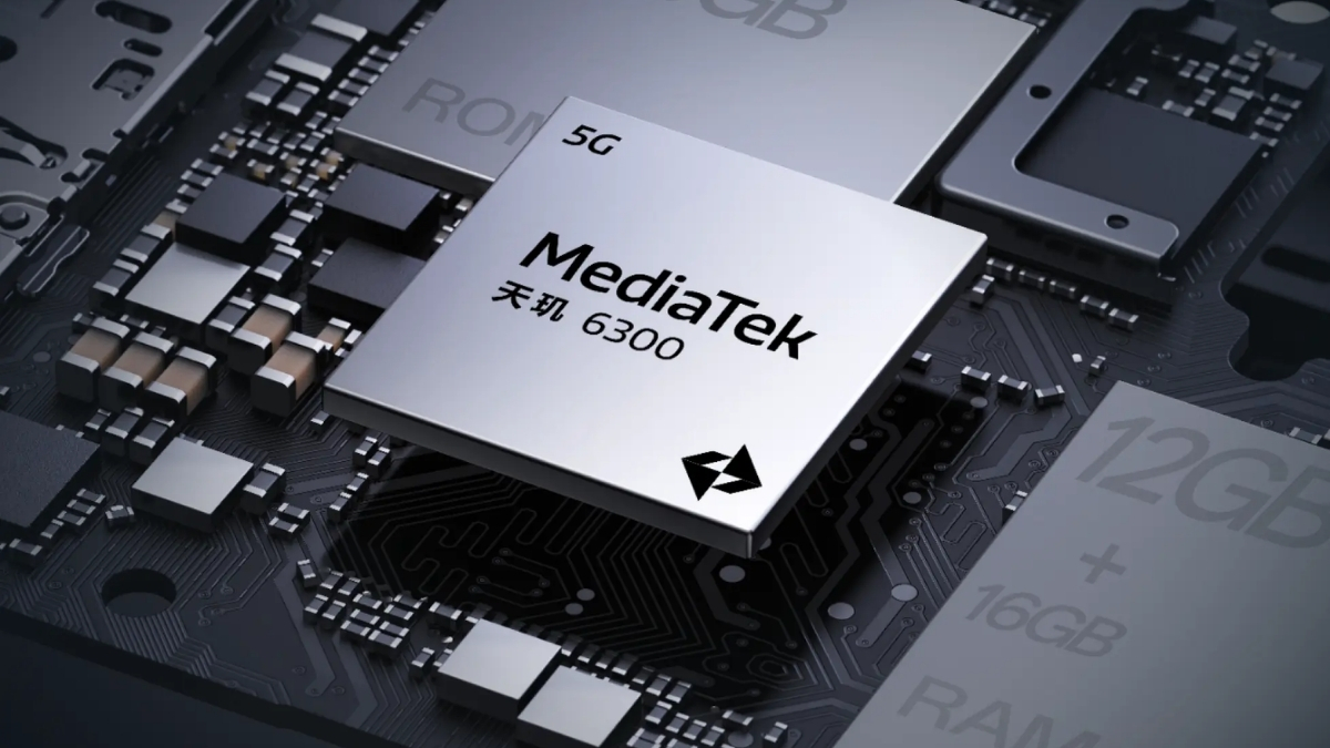 Vi xử lý MediaTek Dimensity 6300 giúp xử lý mượt mà những tác vụ cơ bản