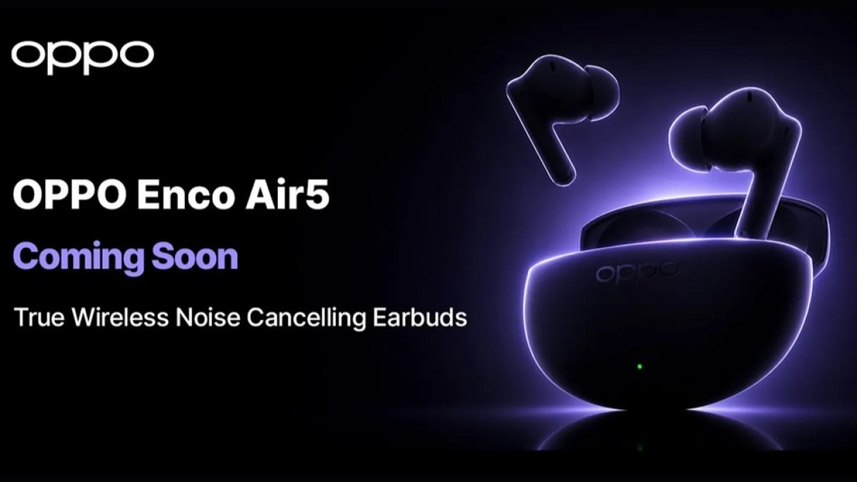 OPPO Enco Air5 lộ diện: Thiết kế in-ear quen thuộc, xác nhận có chống ồn, chuẩn bị ra mắt