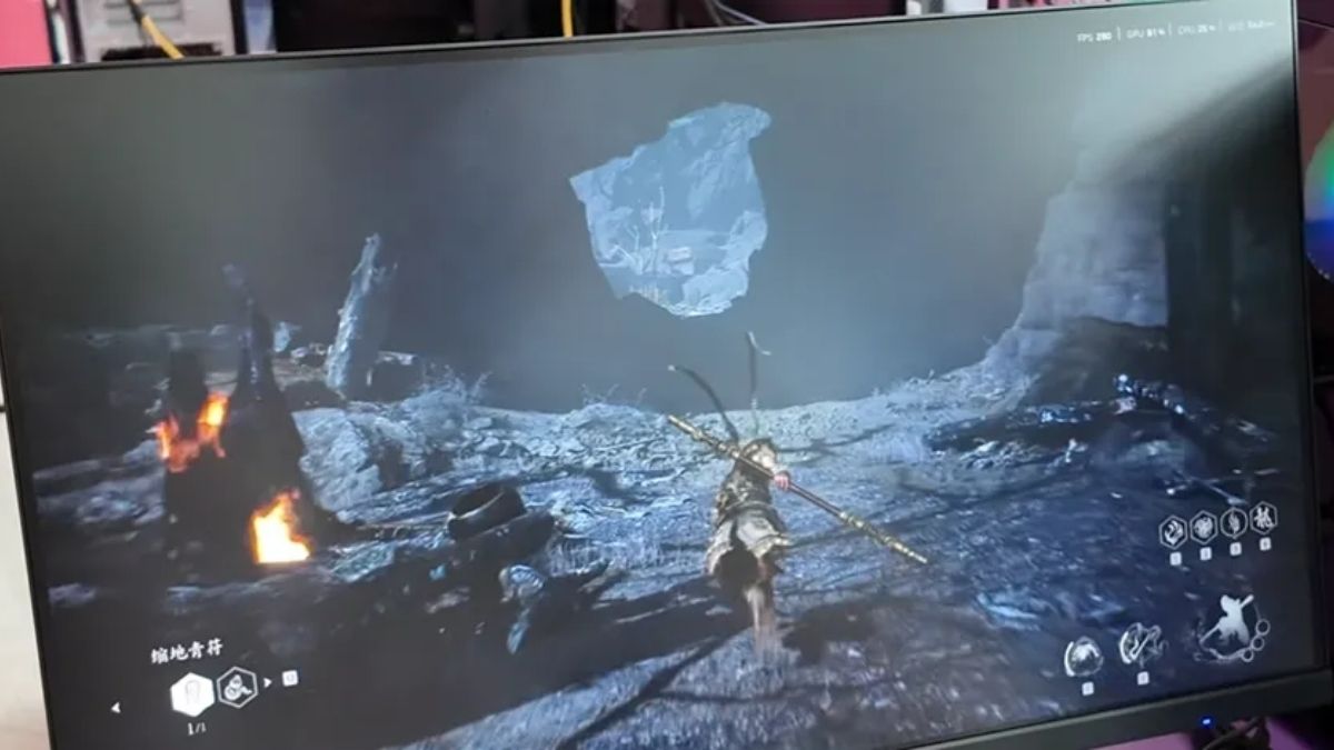 Tại sự kiện, hệ thống này đã demo chạy mượt Black Myth: Wukong ở mức khung hình chơi tốt