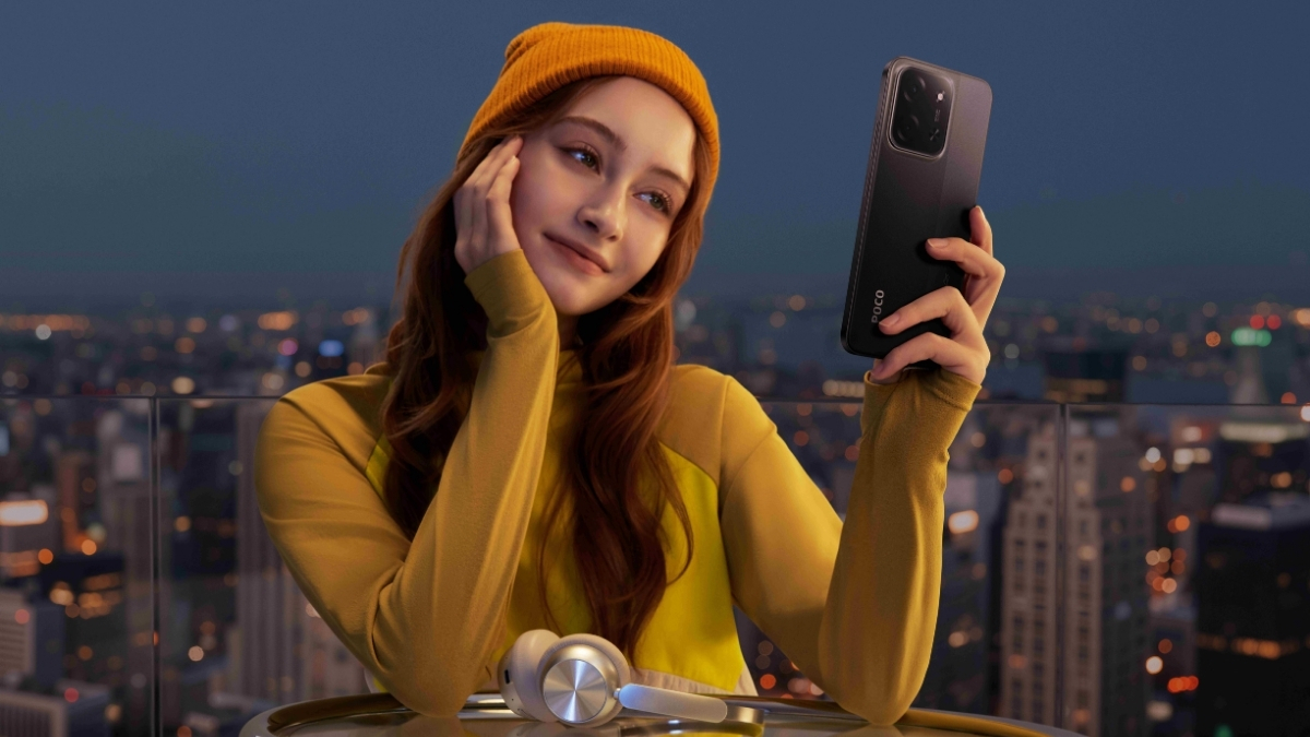 POCO C85 được trang bị hệ thống camera chính AI 50MP, đi cùng camera selfie 8MP ở mặt trước