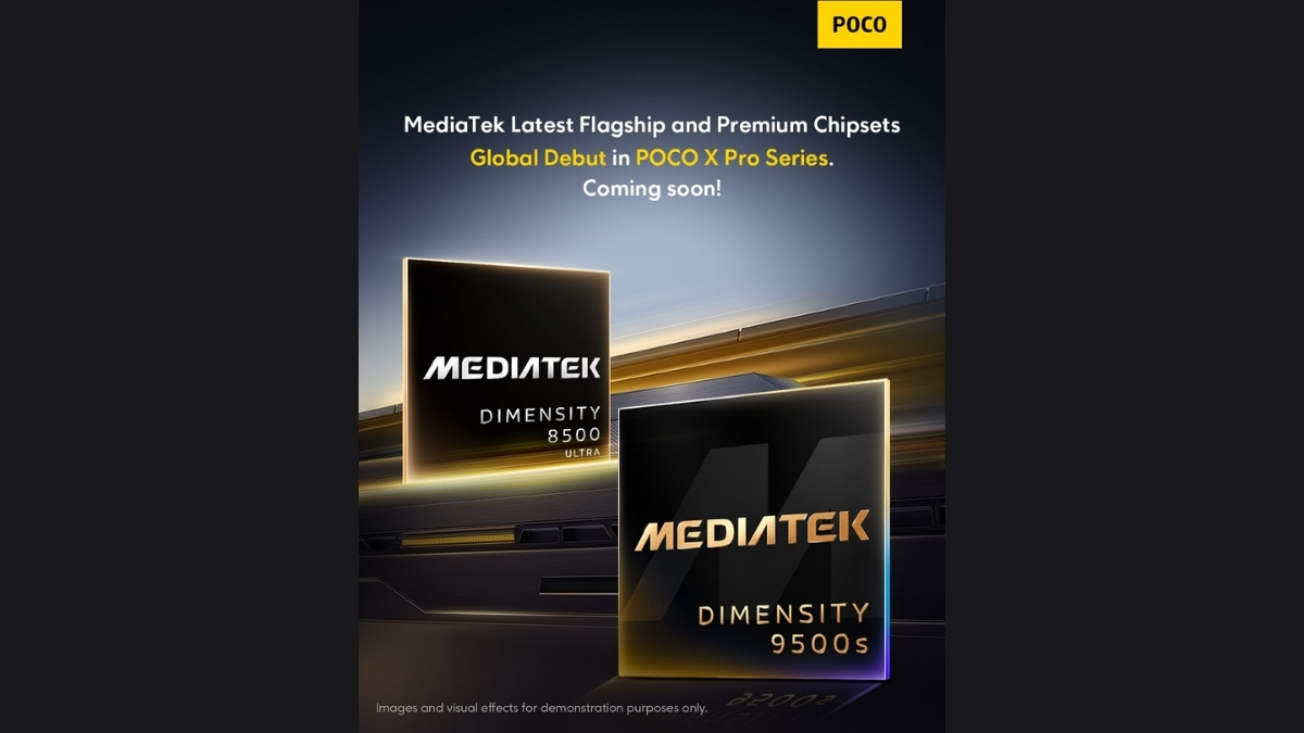 POCO xác nhận dòng POCO X Pro sẽ có MediaTek Dimensity 9500s và Dimensity 8500 Ultra