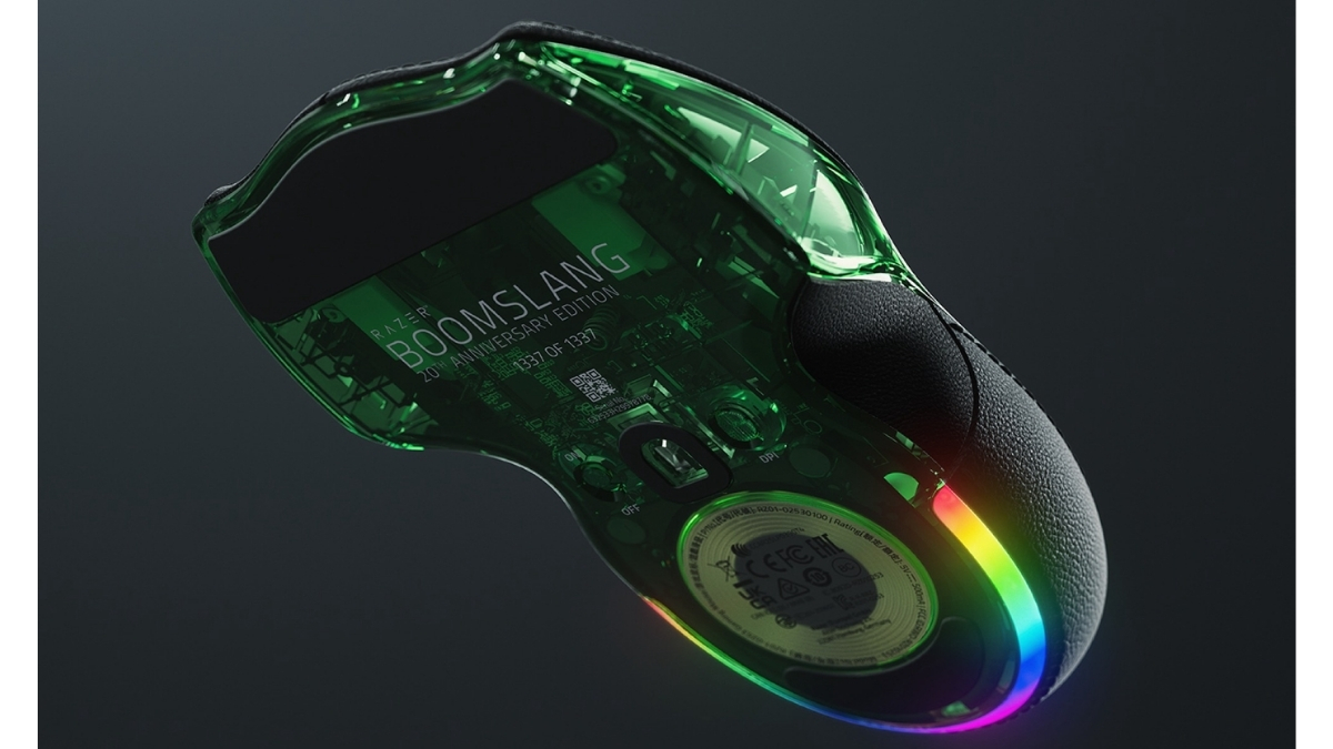 Razer Boomslang 2026 chỉ được sản xuất đúng 1,337 chiếc trên toàn cầu