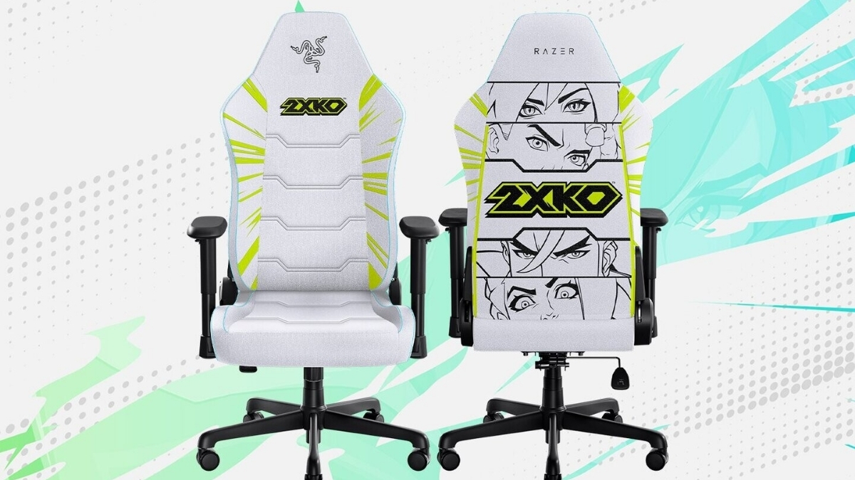 Ghế gaming công thái học Razer Iskur V2 X - 2XKO Edition