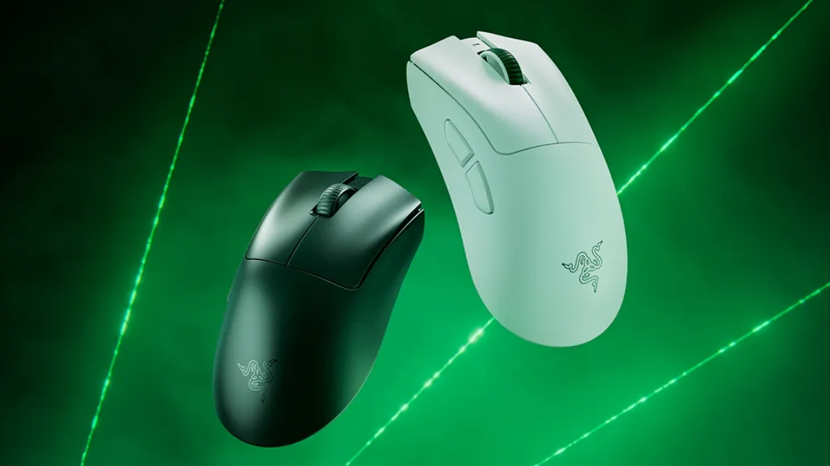 DeathAdder V4 Pro có trọng lượng chỉ 56 gram cho bản màu đen và 57 gram cho bản màu trắng