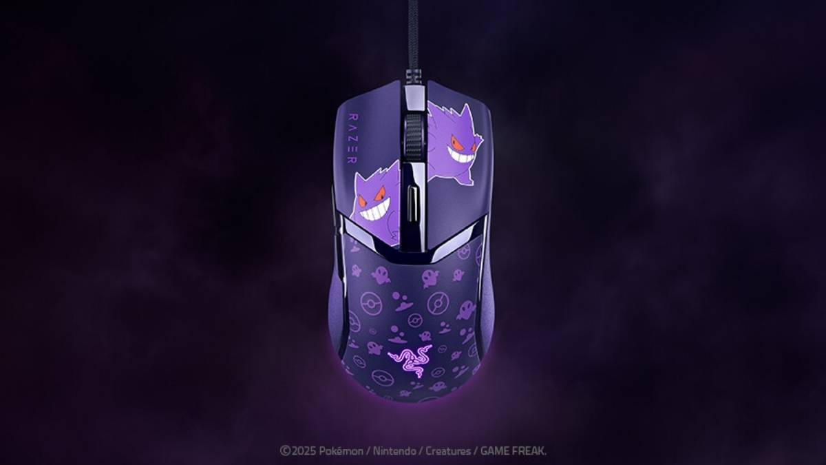 Razer Cobra - Gengar Edition là một mẫu chuột gaming có dây siêu nhẹ chỉ 58g