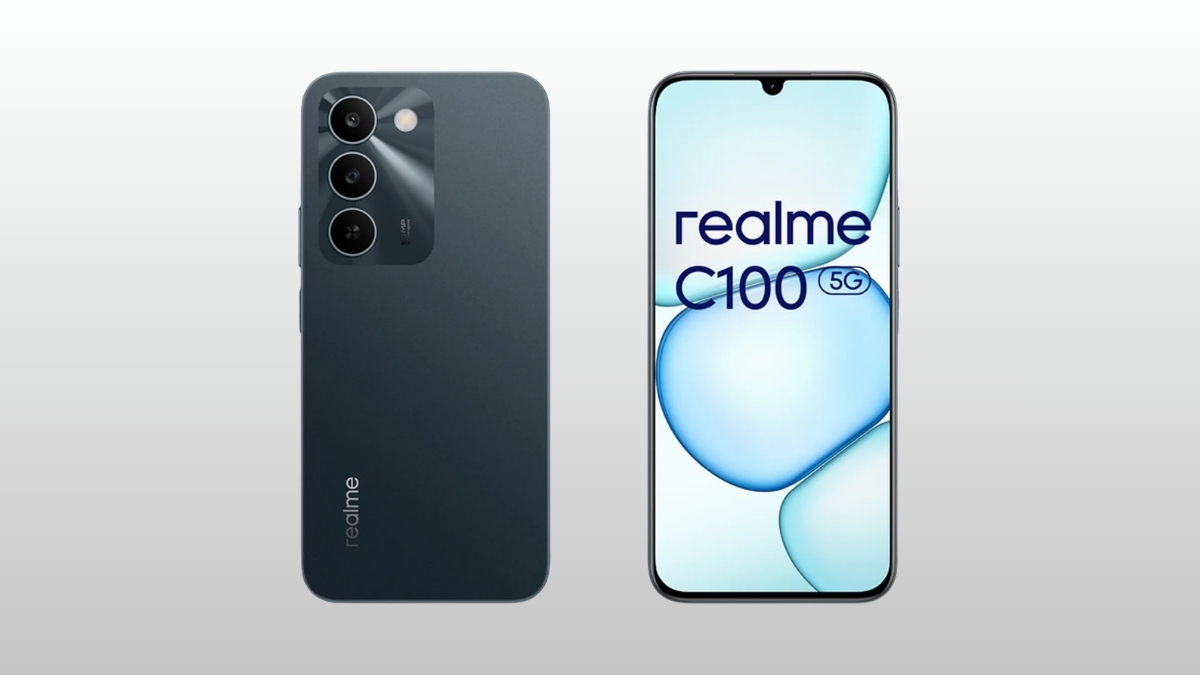 Màn hình realme C100 5G có kích thước 6.8 inch với 144hz nhưng độ phân giải lại khá khiêm tốn ở mức HD+