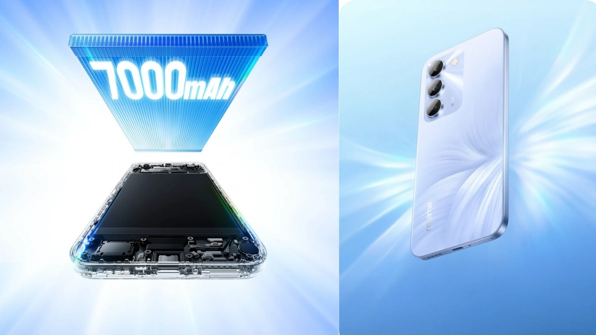 realme C100 gây ấn tượng với viên pin dung lượng lên tới 7,000 mAh