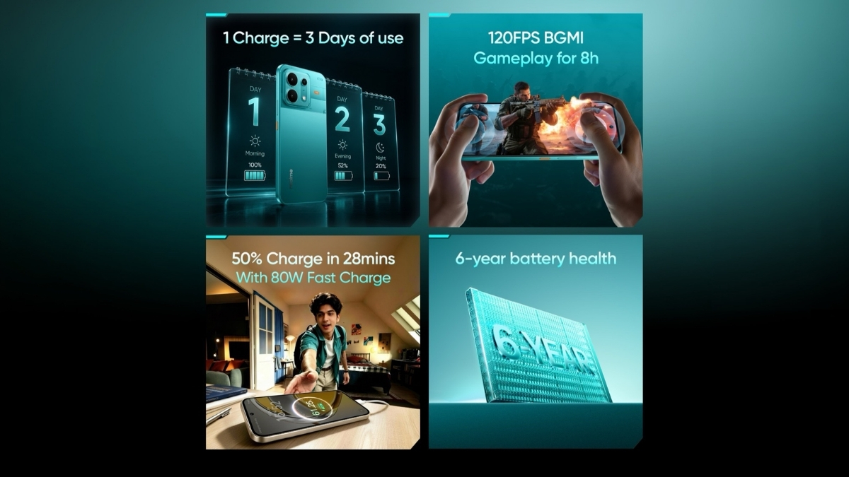 realme P4s hứa hẹn mang lại trải nghiệm thị giác đỉnh cao nhờ màn hình Samsung cực sáng