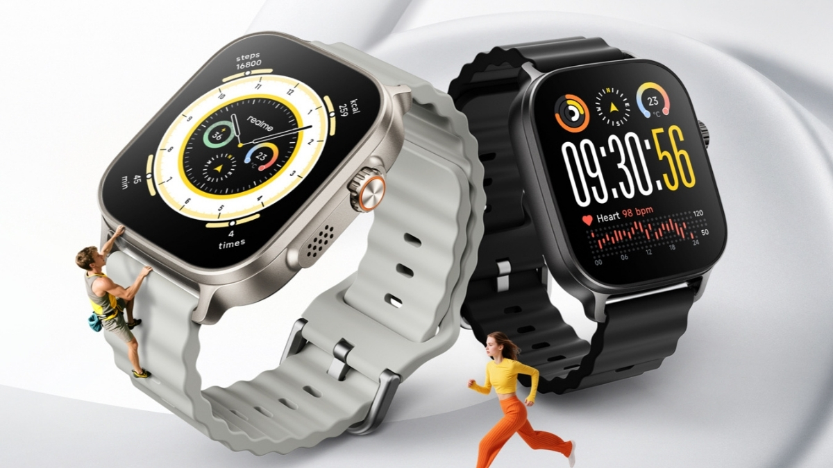 realme Watch 5 ra mắt: Thiết kế giống Apple Watch Ultra, pin 14 ngày, tích hợp GPS, NFC và IP68, giá 2.1 triệu đồng