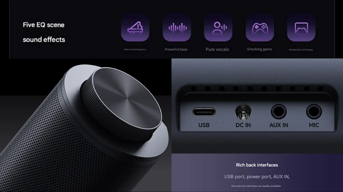 Redmi Computer Speaker 2 Pro cung cấp âm thanh sống động, độ nhiễu thấp cùng năm chế độ EQ tùy chỉnh