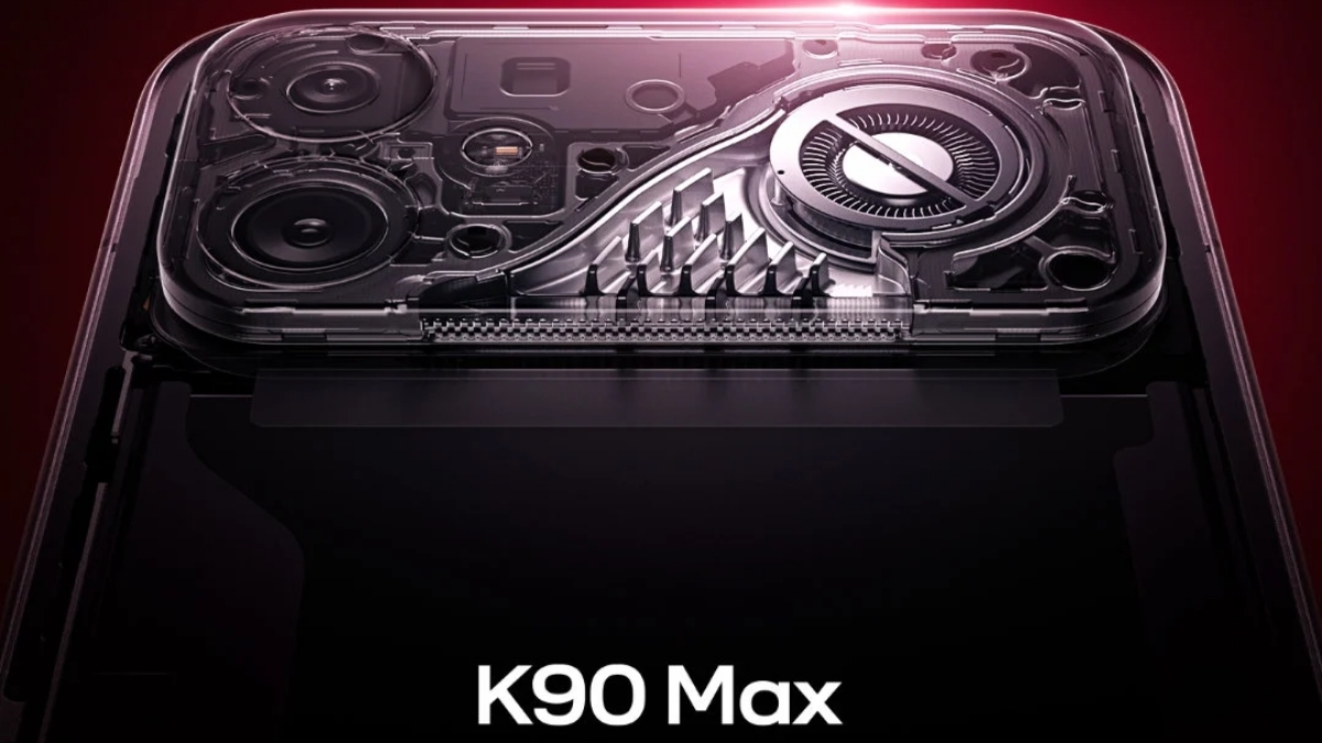 Redmi K90 Max lộ diện: "Quái vật" với quạt tản nhiệt khổng lồ, chip Dimensity 9500 siêu khủng