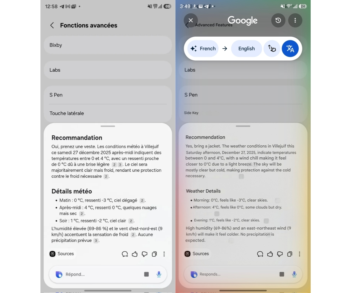 Hình ảnh rò của Bixby mới cho thấy khả năng phân tích vượt trội so với phiên bản cũ