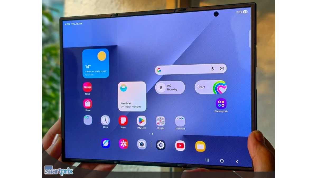 Galaxy Z TriFold 2 vẫn đang được triển khai, bao gồm cả việc nghiên cứu một hệ thống bản lề hoàn toàn mới