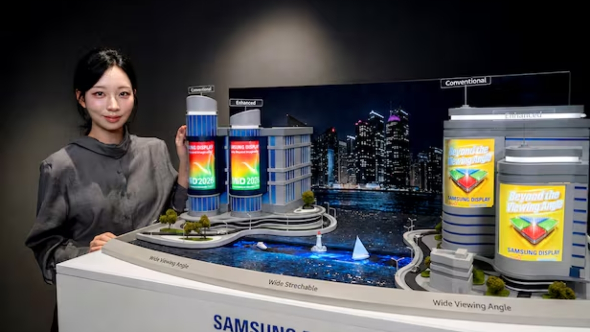 Tại sự kiện IMID 2026 diễn ra ở Busan, Samsung Display đã trình diễn nhiều công nghệ ấn tượng