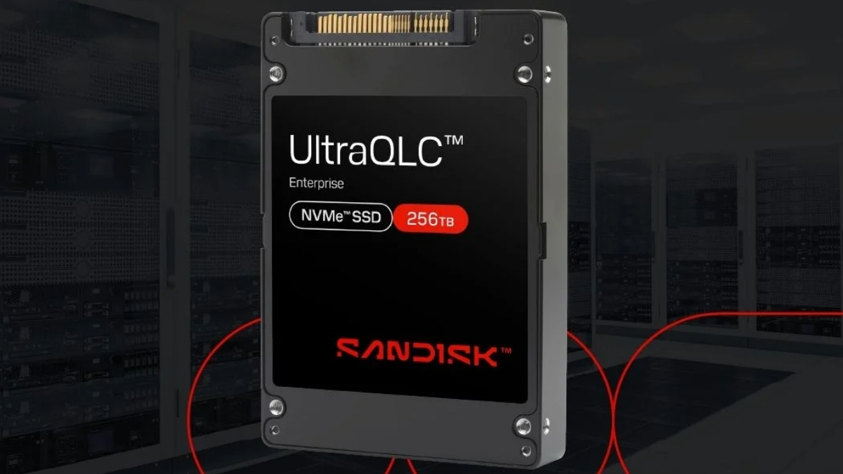 SanDisk ra mắt "quái vật" SSD lưu trữ lên tới 256TB: Sức mạnh mới cho kỷ nguyên nghiên cứu AI