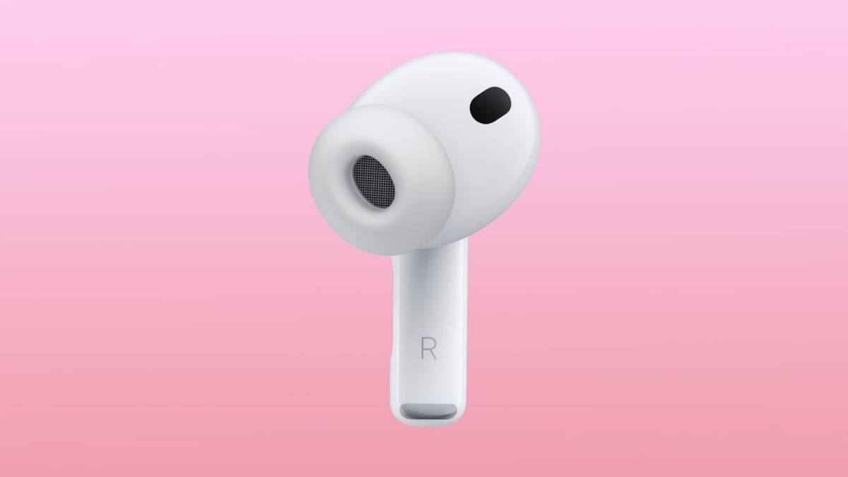 Apple AirPods Pro 3 có phần đệm tai được xoay vào trong, cải thiện cách âm và bám chắc hơn.