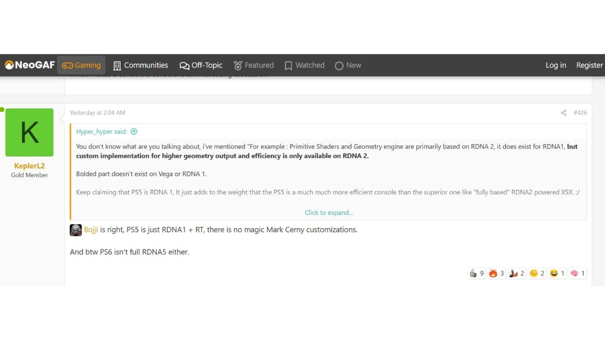 Tin đồn cho rằng PS6 sẽ kết hợp các tính năng của RDNA 5 với các công nghệ kiến trúc cũ hơn