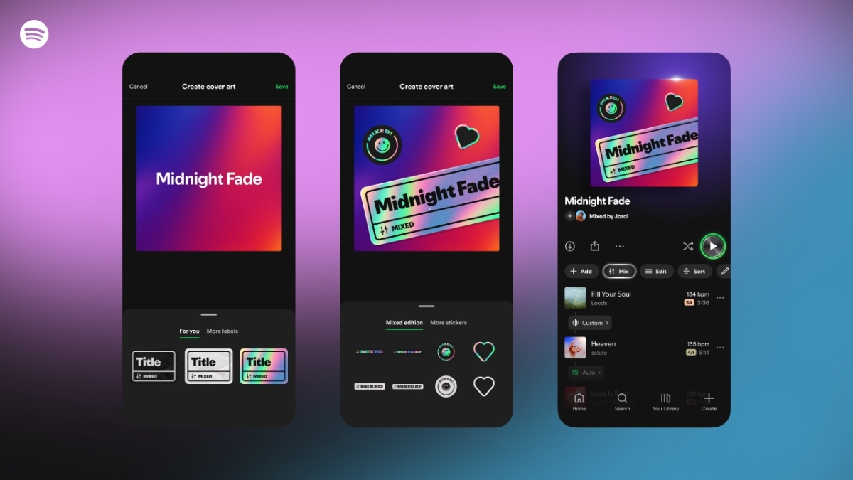 Spotify ra mắt tính năng mix nhạc cực đỉnh, người dùng tự "làm" nhạc ngay trên app!