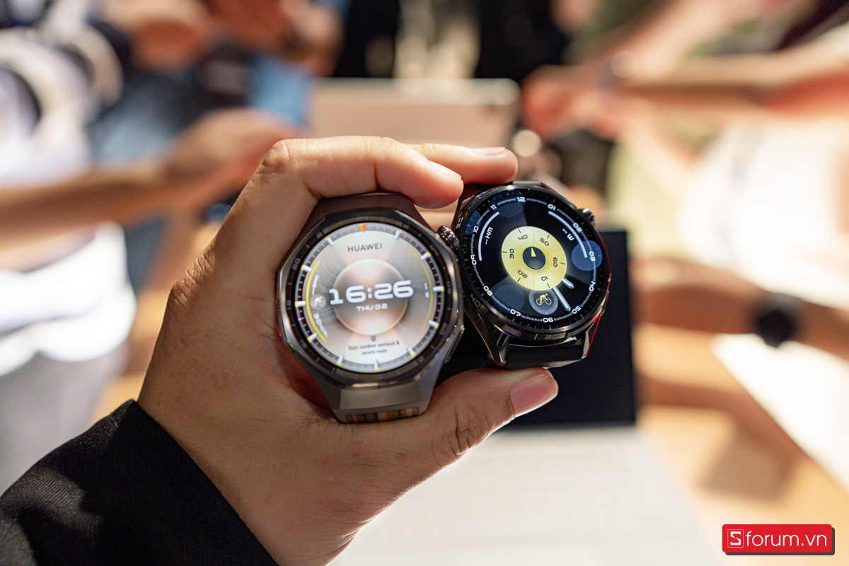 HUAWEI WATCH GT 6 Series được trang bị màn hình AMOLED 3000 nit siêu sáng