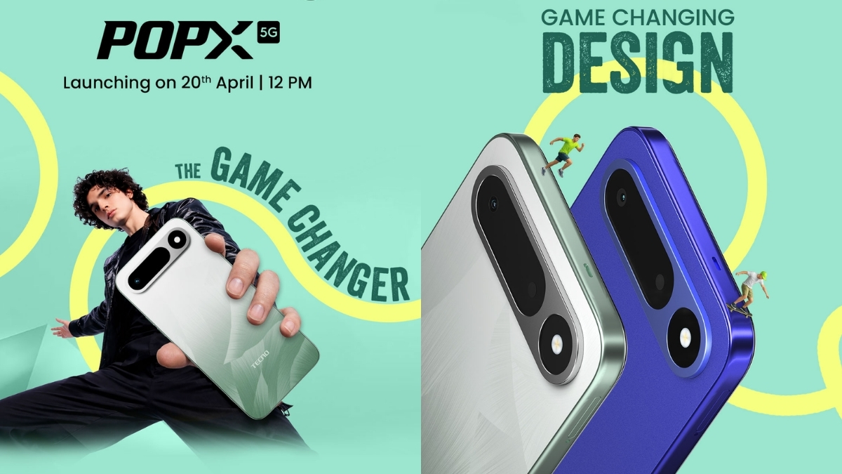 Thiết kế Tecno Pop X 5G mang đậm phong cách của dòng máy Pixel 10 với cụm camera đặc trưng