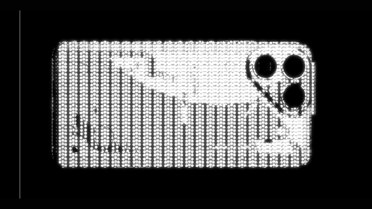 Video với hiệu ứng dot matrix úp mở điểm nhấn trên Tecno Pova 8 5G