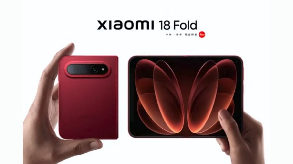 Những hình ảnh chính thức đầu tiên về chiếc điện thoại gập thế hệ mới mang tên Xiaomi 18 Fold