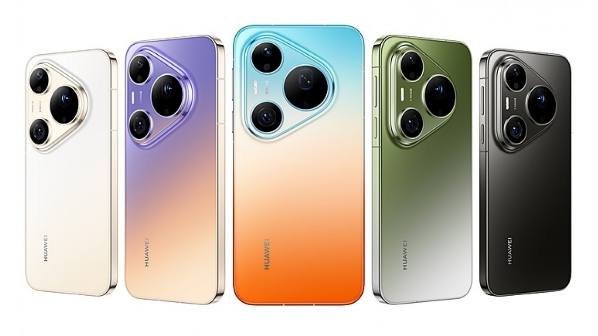 Pura 90 Pro Max sẽ có các tùy chọn màu Đen huyền, Vàng bình minh, Tím hoàng hôn, Cam đại dương và Xanh ngọc lục bảo.