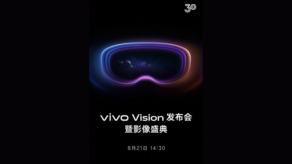 vivo ấn định ra mắt kính thực tế ảo hỗn hợp vivo Vision vào ngày 21/8