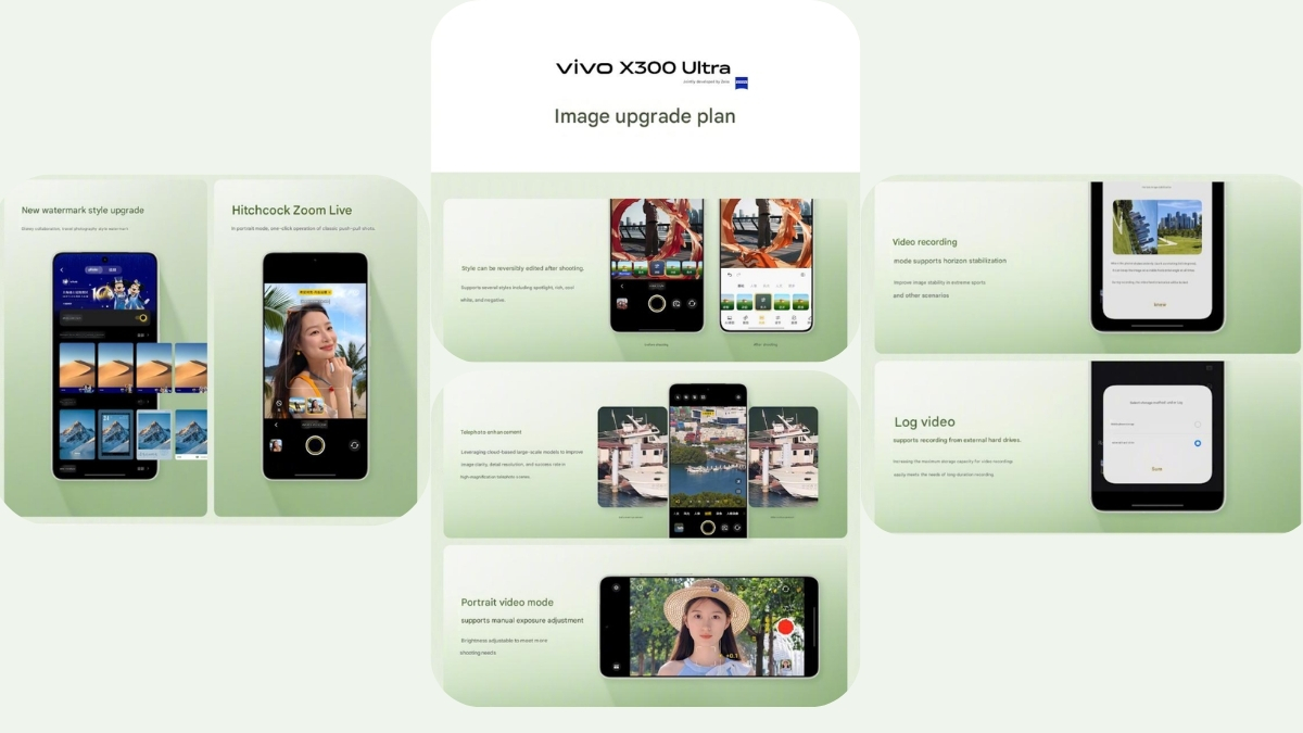 vivo đã chính thức kích hoạt khả năng ghi hình video định dạng Log trên X300 Ultra