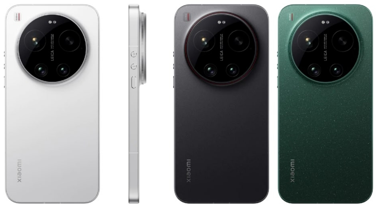 Các tùy chọn màu sắc của Xiaomi 17 Ultra gồm Xanh, Trắng và Đen