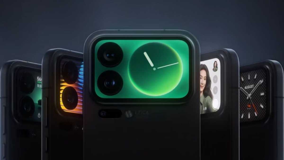 Xiaomi 17 Pro & Pro Max lộ diện thiết kế gây choáng với màn hình phụ chiếm trọn cụm camera