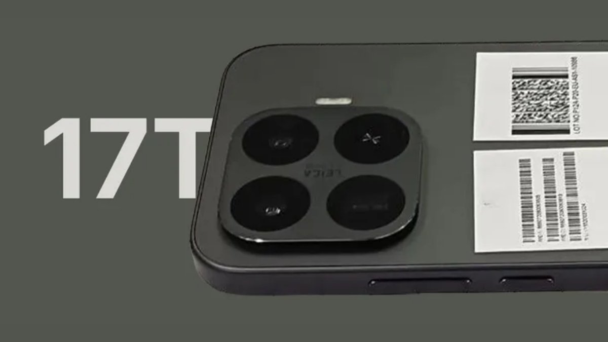 Xiaomi 17T và 17T Pro lộ thiết kế qua hình ảnh thực tế: Nâng cấp pin 6,500 mAh cùng Dimensity 8500