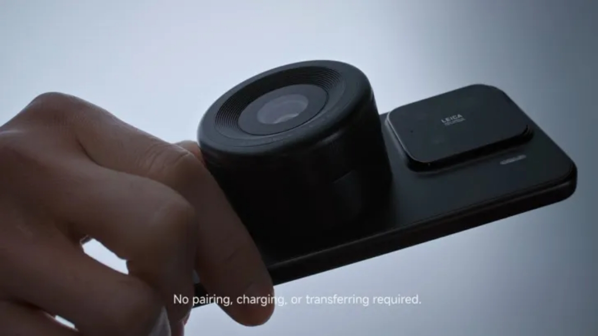 Xiaomi Magnetic Modular Lens sử dụng kết nối quang học không dây tốc độ cao lên tới 10 Gbps