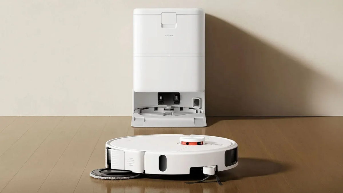 Xiaomi H50 Pro ra mắt: Robot hút bụi lực hút 15,000Pa, tự vươn giẻ lau góc khuất