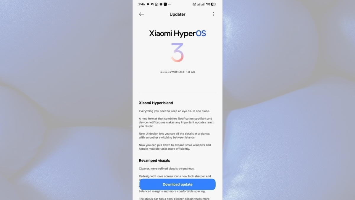 Dung lượng file cập nhật của Poco F5 rơi vào khoảng 2GB, trong khi chiếc 13T Pro có thể lên tới 6.5GB