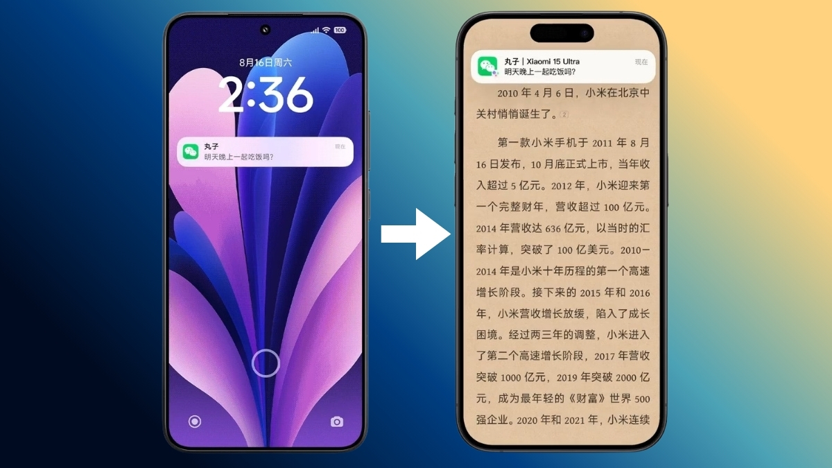 Xiaomi theo bước OPPO: HyperOS 3 kết nối sâu với iPhone, iPad và máy Mac từ Apple