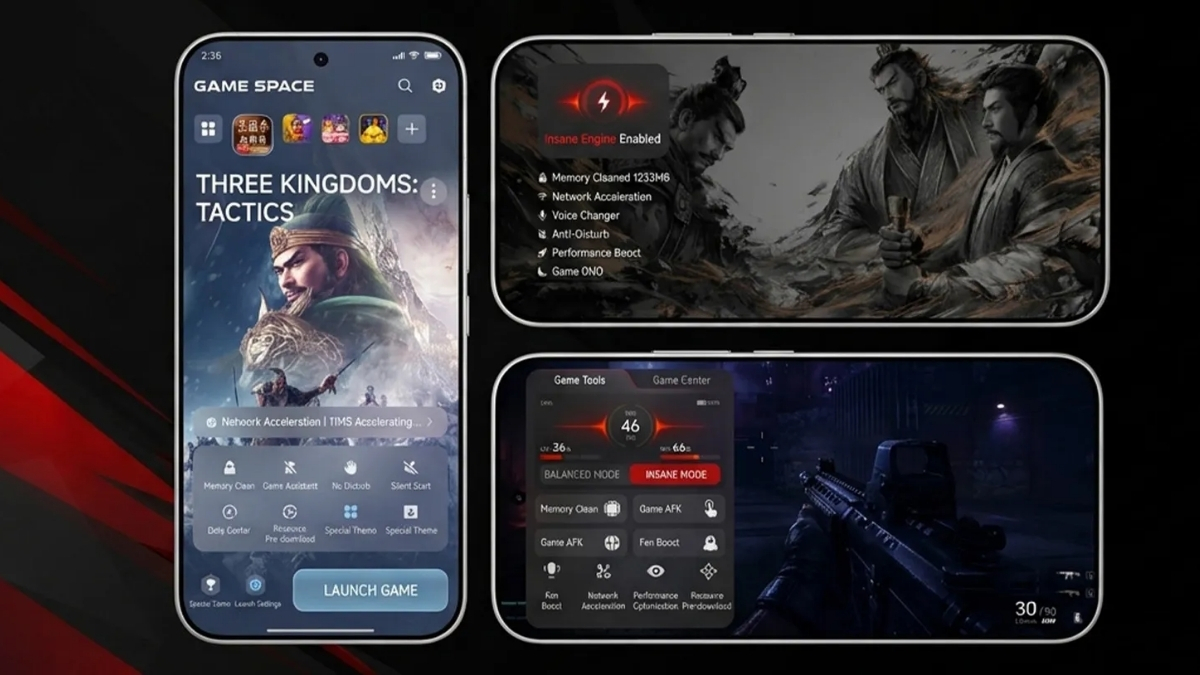 Với Game Space mới, bạn hoàn toàn có thể tự tay thay đổi hình nền, hoạt ảnh khởi động độc lạ
