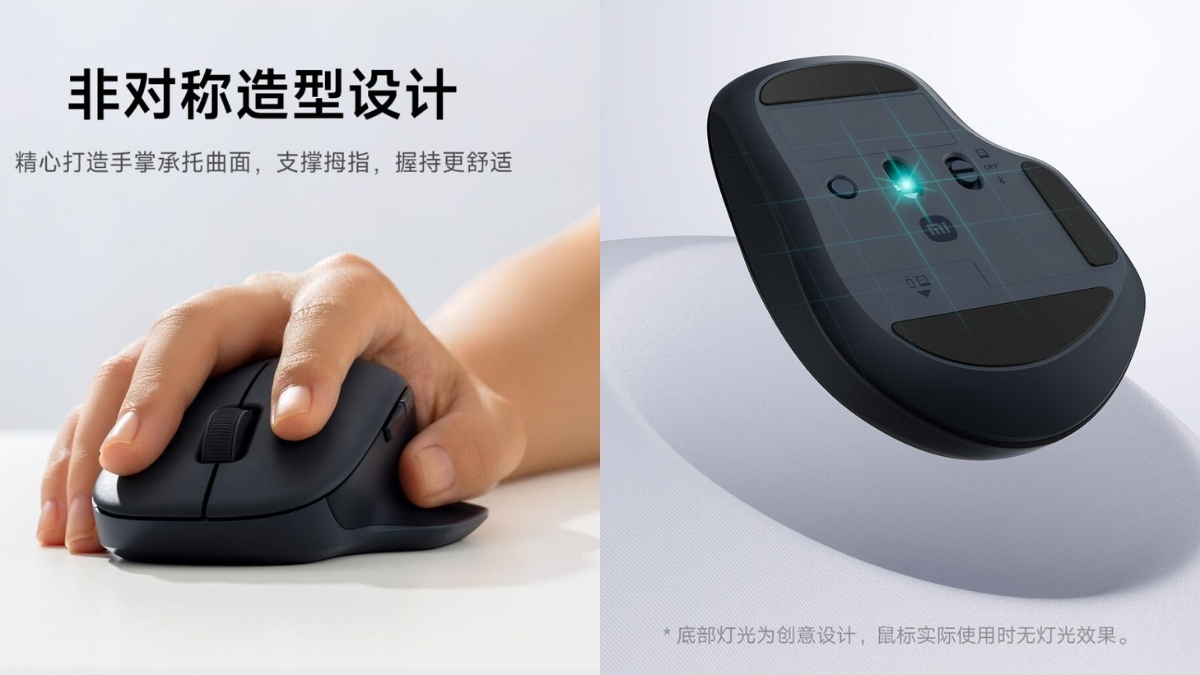 Mouse 2 Comfort Edition có thiết kế bất đối xứng giúp ôm trọn ngón cái và phân bổ trọng lượng đều