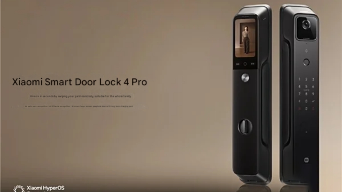 Xiaomi ra mắt Smart Door Lock 4 Pro: Mở khóa bằng tĩnh mạch, camera nhận diện AI, giá 9 triệu đồng