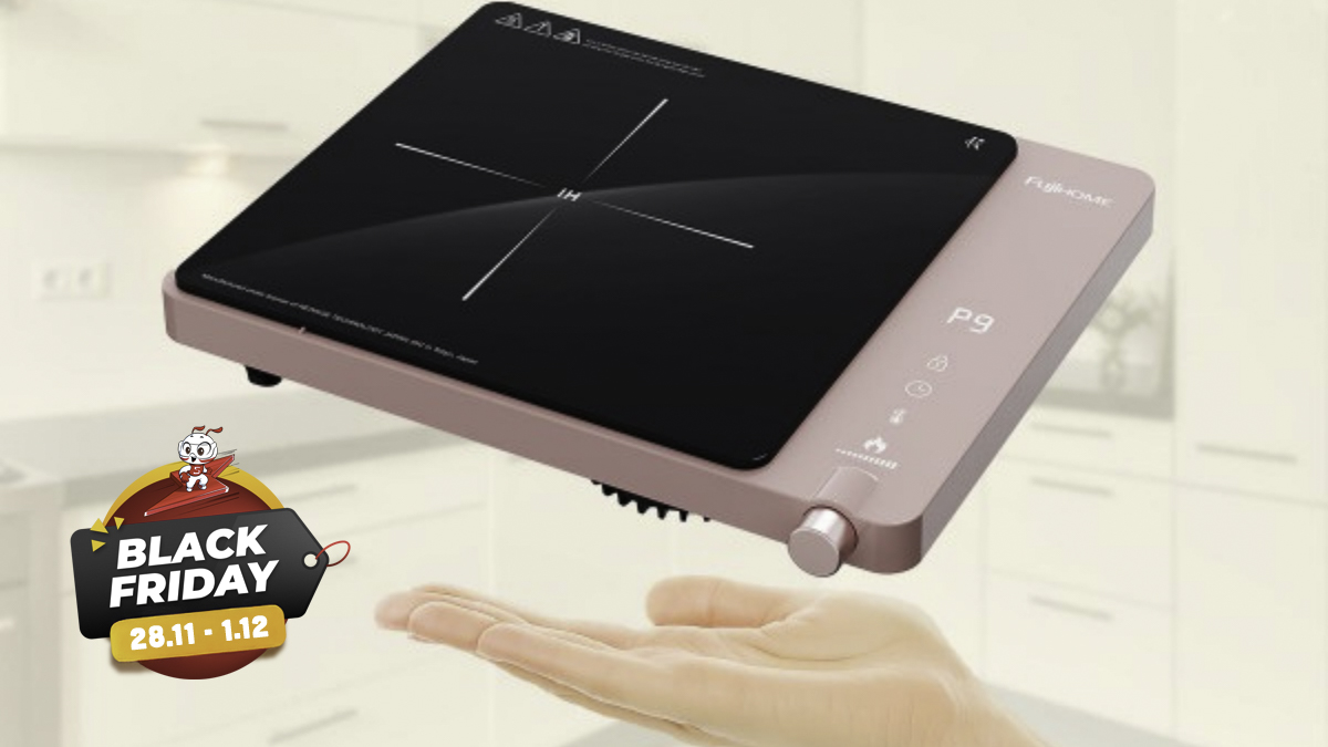 Giá rẻ "cháy" bếp Black Friday: Gia dụng từ 199K, hàng loạt bếp từ nồi chiên giảm sập sàn