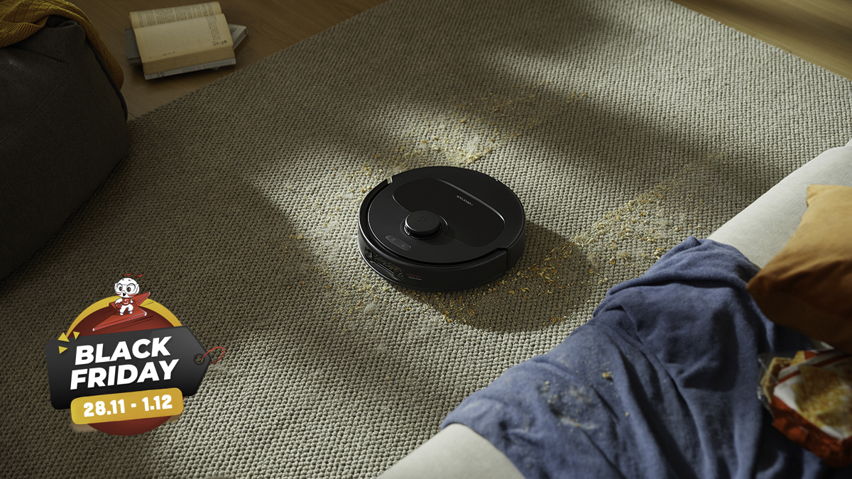 Deal Black Friday “chấn động”: 5 mẫu robot hút bụi giảm sốc chỉ từ 3 triệu, dọn nhà thay bạn!