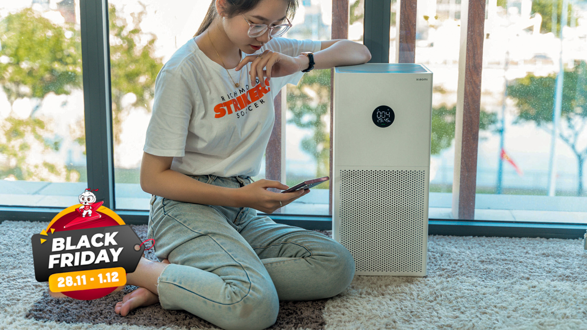 Hít thở không khí trong lành mùa Black Friday 2025: Máy lọc LG Sharp Xiaomi đồng loạt giảm cực sốc giá chỉ từ 1.79 triệu
