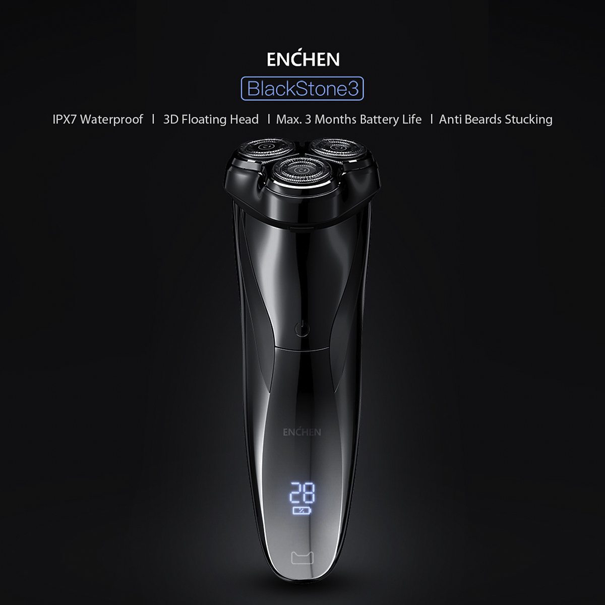 Chuẩn chống nước IPX7 cho phép thoải mái cạo ướt và rửa sạch máy trực tiếp dưới vòi nước.