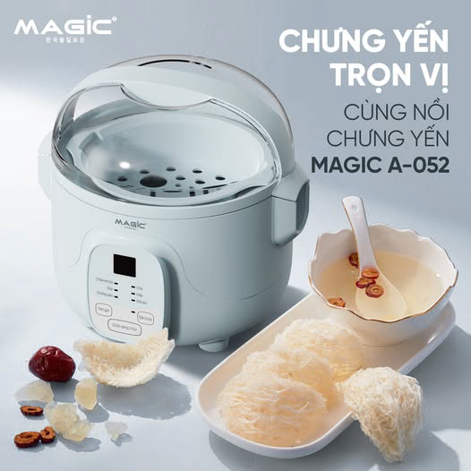 Nồi chưng yến Magic A-052 chuyên dụng cho các món bồi bổ