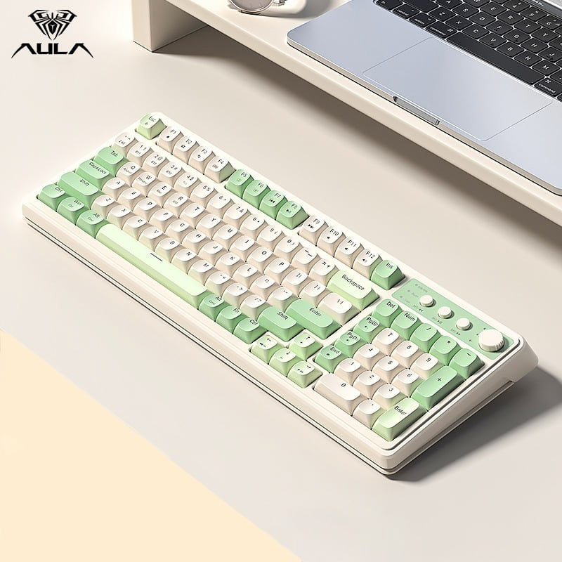 Bàn phím Aula S99 với layout 98 phím và màu sắc trang nhã