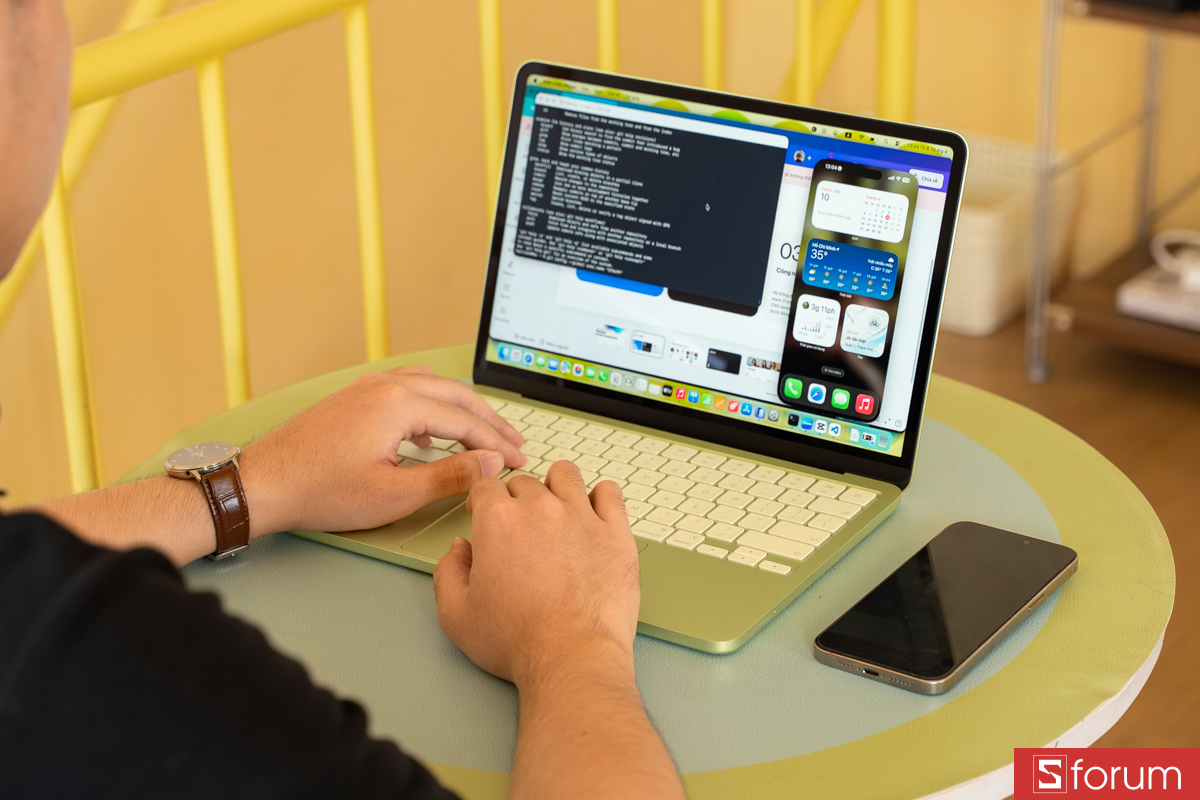 Sử dụng thực tế với MacBook Neo