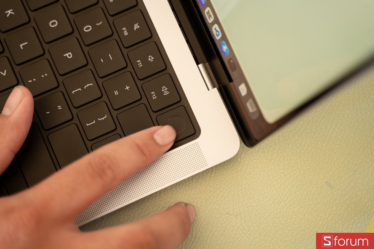 Touch ID ở trên Macbook Pro M5 Pro
